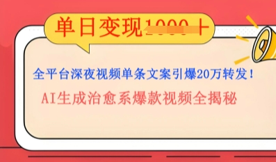 全平台深夜文案新风口：DeepSeek生成百万播放量金句，治愈系内容涨粉速度快4倍|轻创终点站