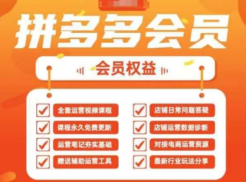 2025拼多多运营实战课，40节全流程教学，覆盖拼多多运营全链路|轻创终点站