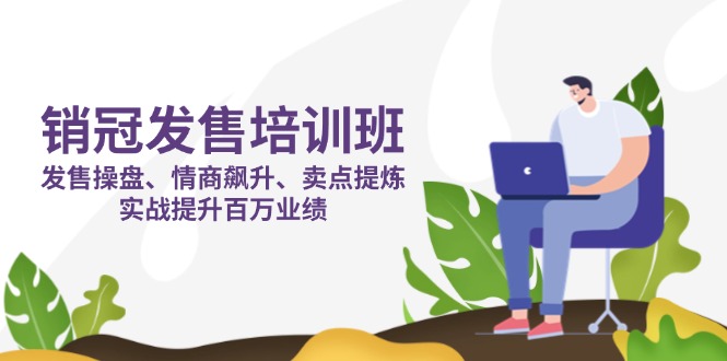 （14203期）销冠 发售培训班：发售 操盘+情商 飙升+卖点 提炼，实战提升百万业绩|轻创终点站